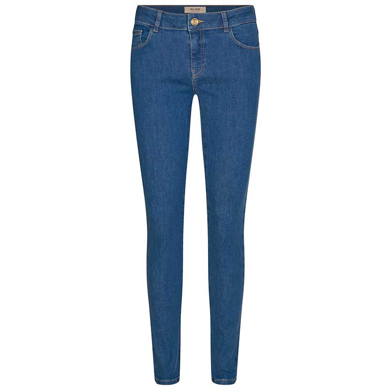 MOS MOSH MMKASEY COVER JEANS BLÅ