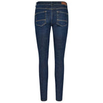 MOS MOSH NAOMI COVER JEANS MØRKEBLÅ