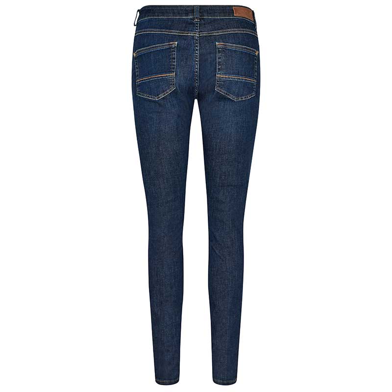 MOS MOSH NAOMI COVER JEANS MØRKEBLÅ