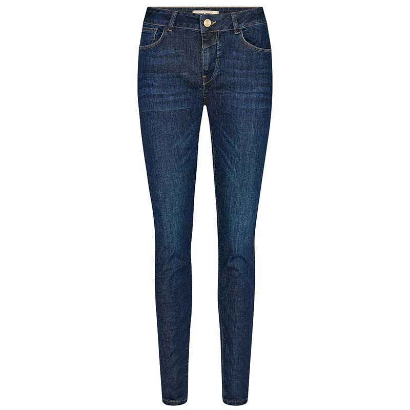 MOS MOSH NAOMI COVER JEANS MØRKEBLÅ