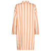 MOS MOSH SILJANA STRIPE DRESS ORANGE