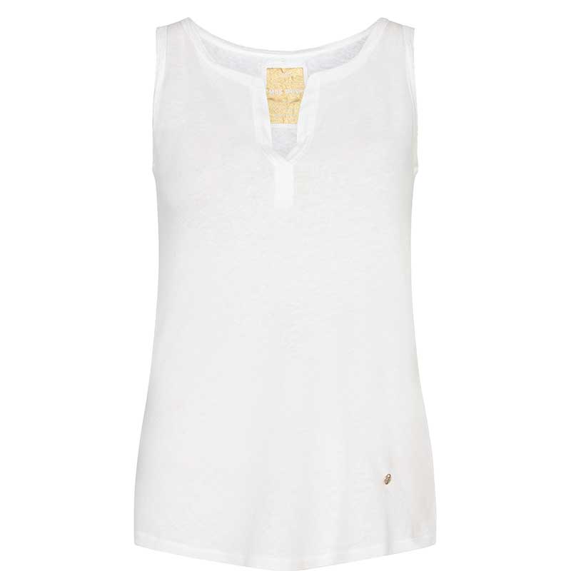 MOS MOSH TROY TANK TOP HVID