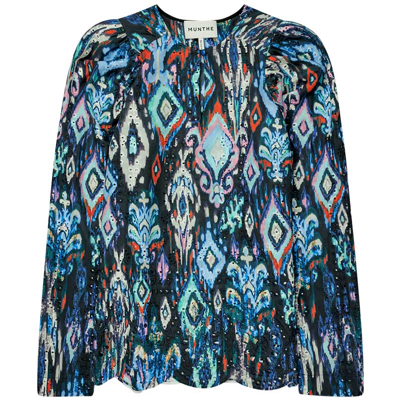 MUNTHE JOSALINA BLOUSE SORT-J BY J Fashion
