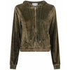 NEO NOIR BEATE VELVET CARDIGAN ARMY