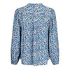 NEO NOIR BISA COLOR HAZE BLOUSE BLÅ