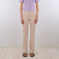 NEO NOIR CASSIE F PANTS BEIGE-fra-NEO NOIR-hos-J BY J Fashion