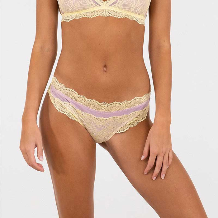 NEO NOIR SKIN BERRY STRING GUL-fra-NEO NOIR-hos-J BY J Fashion