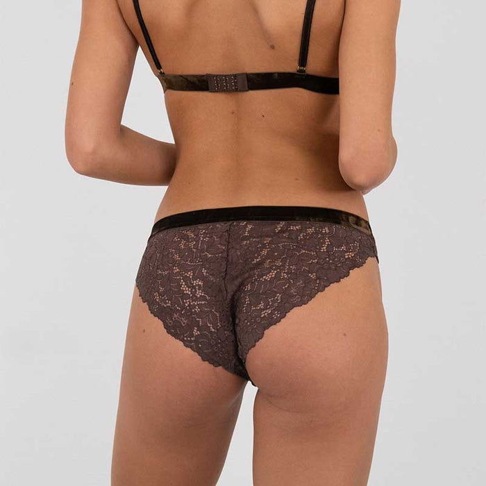 NEO NOIR SKIN BLUEBERRY BRIEF BRUN-fra-NEO NOIR-hos-J BY J Fashion