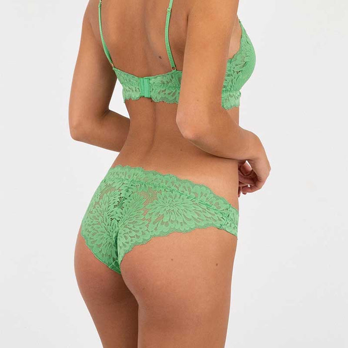 NEO NOIR SKIN LIME BRIEF GRØN - J BY J Fashion