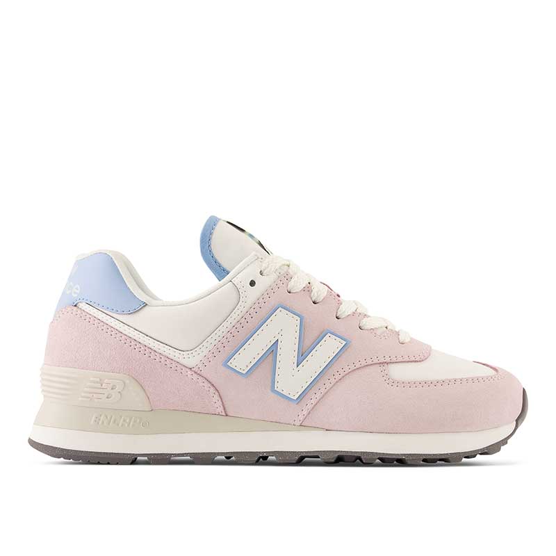 NEW BALANCE WL574QC SNEAKERS LYSERØD