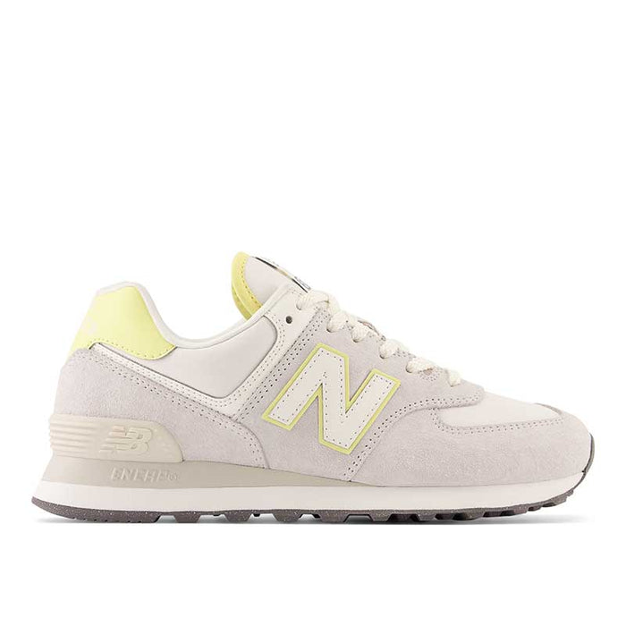 NEW BALANCE WL574QD SNEAKERS LYSEGRÅ-fra-NEW BALANCE-hos-J BY J Fashion