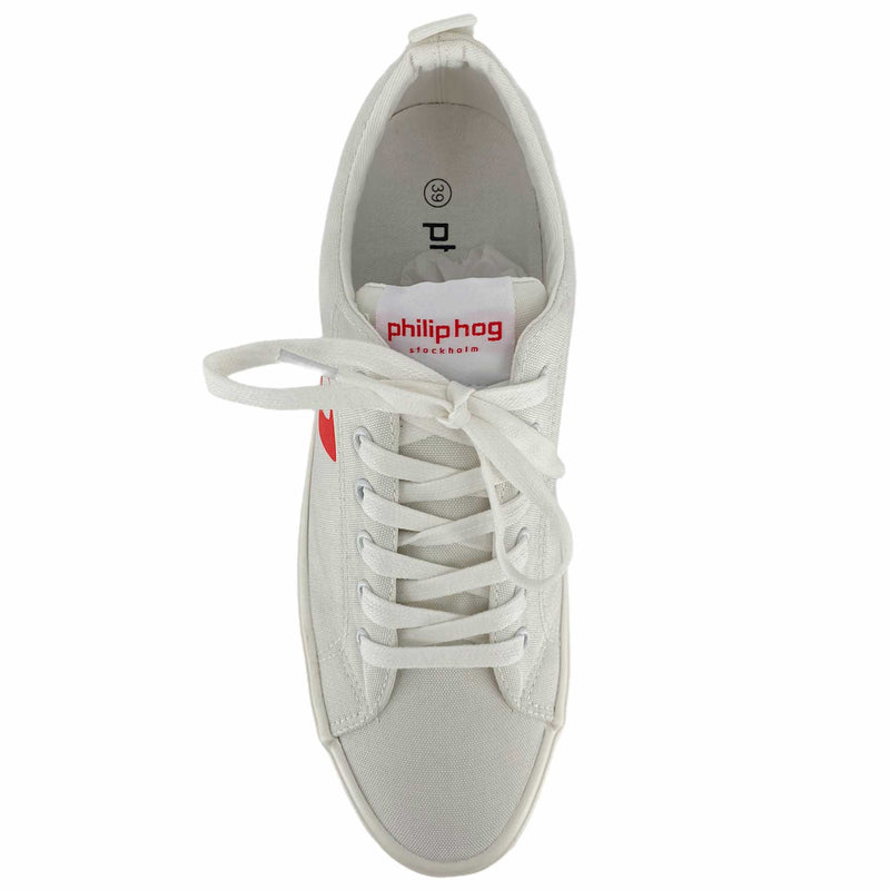 PHILIP HOG ANDREA RECYCLED SNEAKERS OFF WHITE - J BY J Fashion