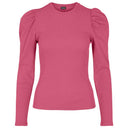 PIECES PCANNA LS TOP NOOS BC PINK - J BY J Fashion