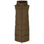PIECES PCBEE NEW LONG PUFFER VEST BC ARMY
