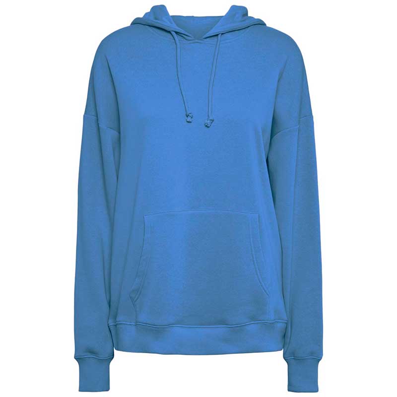 PIECES PCCHILLI LS OVERSIZED HOODIE NOOS BC MELLEMBLÅ