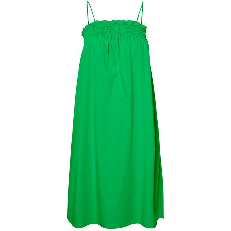 PIECES PCJULIANA STRAP DRESS D2D GRØN