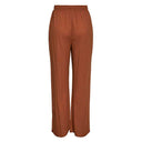 PIECES PCLINDA HW PANTS BRUN - J BY J Fashion