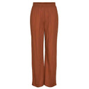 PIECES PCLINDA HW PANTS BRUN - J BY J Fashion