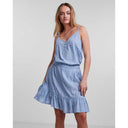 PIECES PCNYA SLIP TOP BF LYSEBLÅ - J BY J Fashion