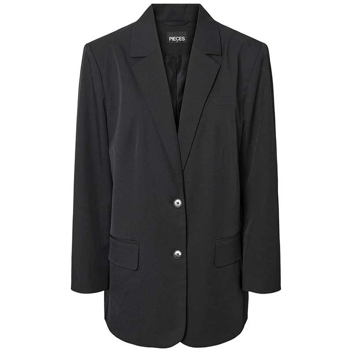 PIECES PCSIZE LS OVERSIZED BLAZER SORT-fra-PIECES-hos-J BY J Fashion
