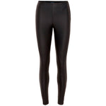PIECES PCSKIN PARO HW COATED LEGGINGS SORT-fra-PIECES-hos-J BY J Fashion