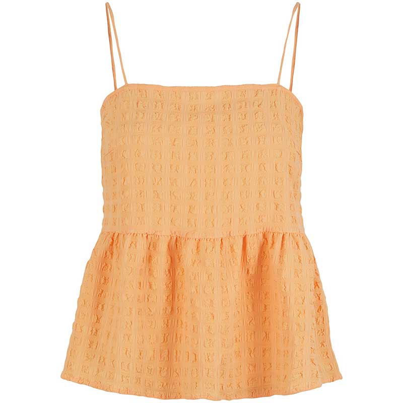 PIECES PCSOLO STRAP TOP ORANGE