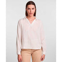 PIECES PCSTINA LS TOP BC HVID - J BY J Fashion