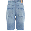 PIECES PCVIA HW MOM SHORTS BLÅ - J BY J Fashion