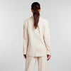 PIECES PCVINSTTY LINEN BLAZER SAND