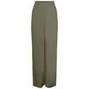 PIECES PCVINSTY HW LINEN WIDE PANTS ARMY - J BY J Fashion