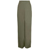 PIECES PCVINSTY HW LINEN WIDE PANTS ARMY
