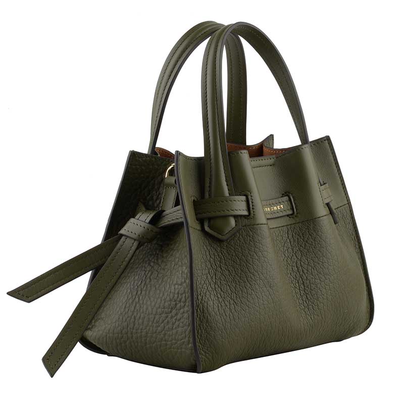 POURCHET PARIS BLOSSOM SMALL BAG ARMY-fra-POURCHET PARIS-hos-J BY J Fashion