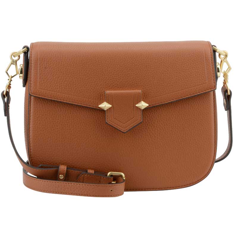 POURCHET PARIS SÉVRES LARGE FLAP BAG CAMEL-fra-POURCHET PARIS-hos-J BY J Fashion
