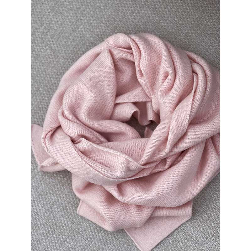 ROSAS R-22 CASHMERE SMALL SCARF LYSERØD