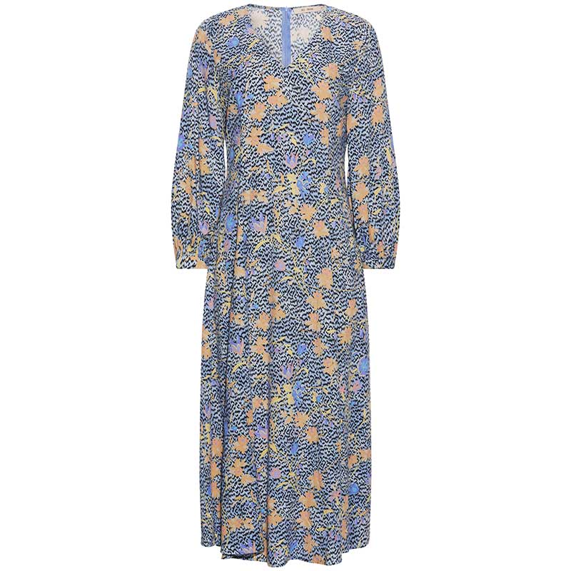 RUE DE FEMME NEW MALIKA DRESS LYSEBLÅ-fra-RUE DE FEMME-hos-J BY J Fashion