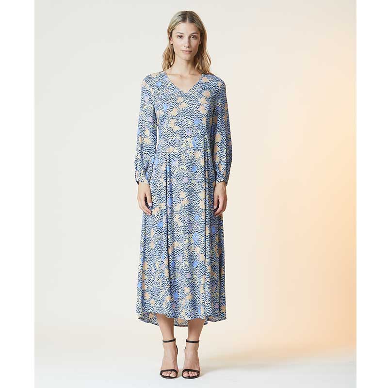 RUE DE FEMME NEW MALIKA DRESS LYSEBLÅ-fra-RUE DE FEMME-hos-J BY J Fashion