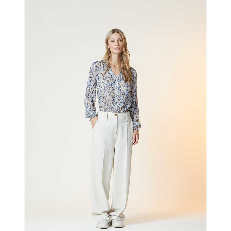 RUE DE FEMME NEW ROSSA SHIRT LYSEBLÅ-J BY J Fashion