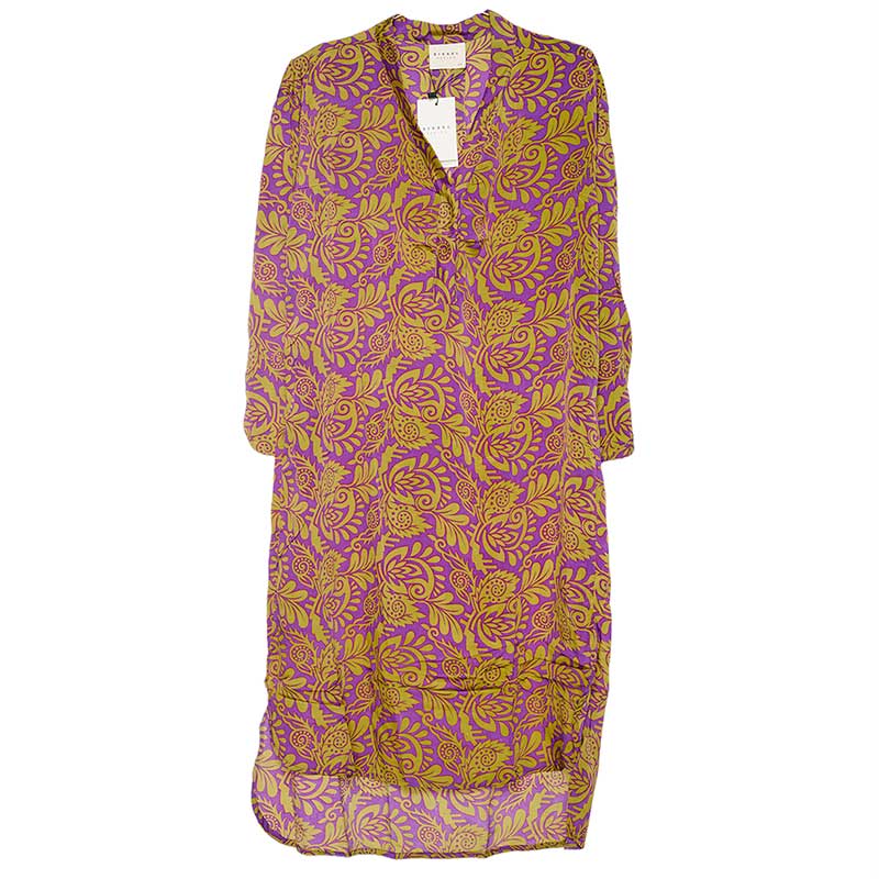 SISSEL EDELBO FLEUR DE LIS CAFTAN DRESS 200 LILLA - J BY J Fashion