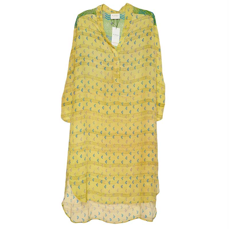 SISSEL EDELBO FLEUR DE LIS CAFTAN DRESS 2 GUL