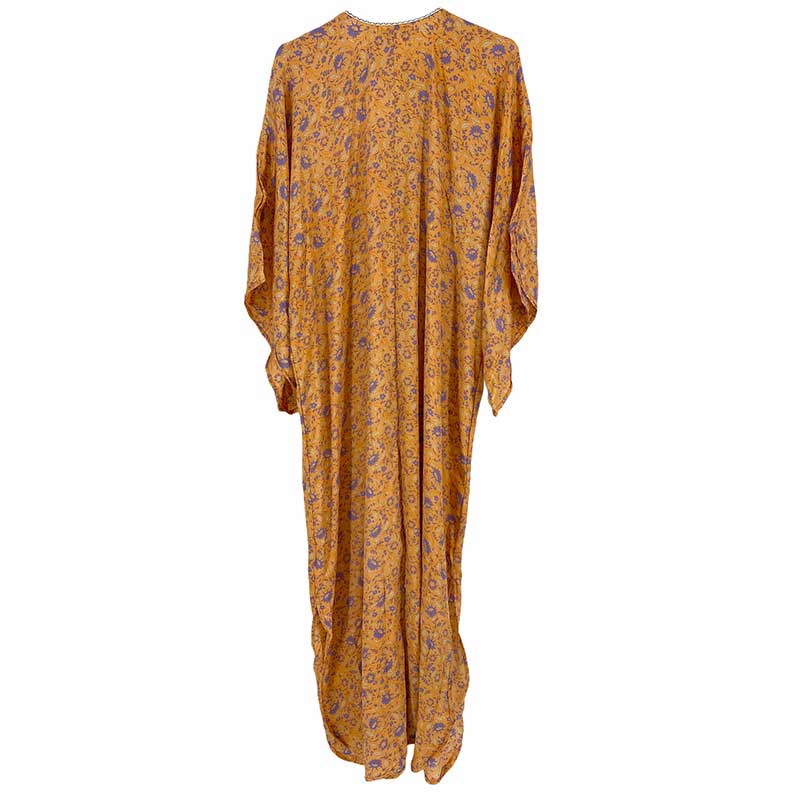 SISSEL EDELBO STORMCHILD CAFTAN DRESS ORANGE