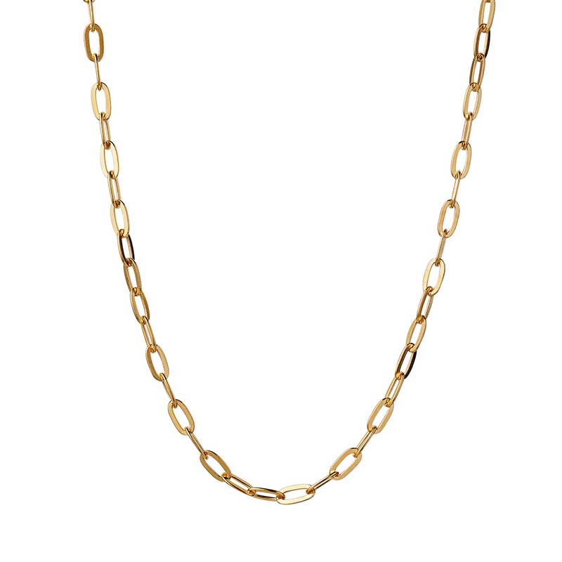 STINE A CHUNKY PENDANT CHAIN GULD-fra-STINE A-hos-J BY J Fashion