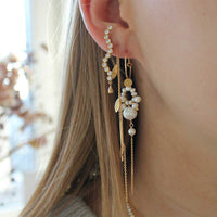 STINE A HEAVENLY PEARL DREAM HOOP GULD-fra-STINE A-hos-J BY J Fashion
