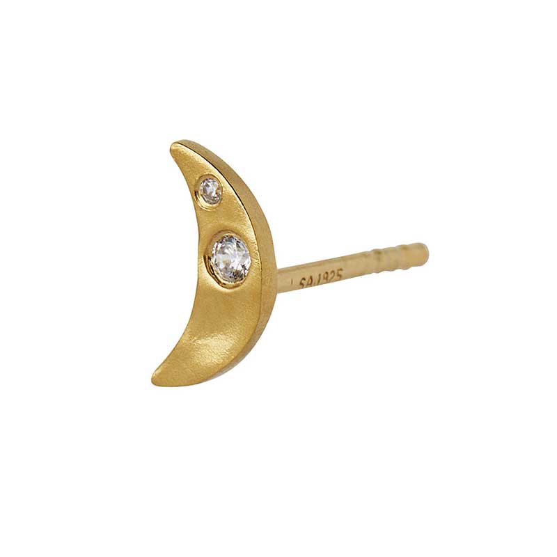 STINE A PETIT BELLA MOON EARRING GULD