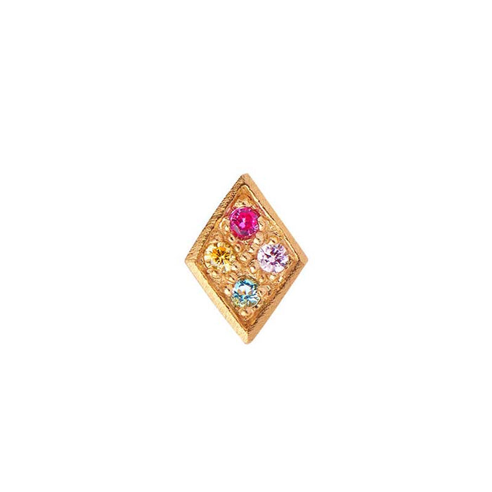 STINE A PETIT CANDY HARLEKIN EARRING GULD - J BY J Fashion