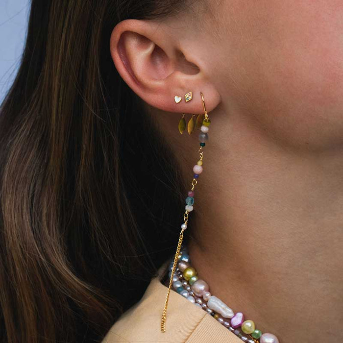 STINE A PETIT CANDY HARLEKIN EARRING GULD-fra-STINE A-hos-J BY J Fashion