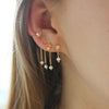 STINE A TRES PETIT ETOILE EARRING WITH PEARL GULD