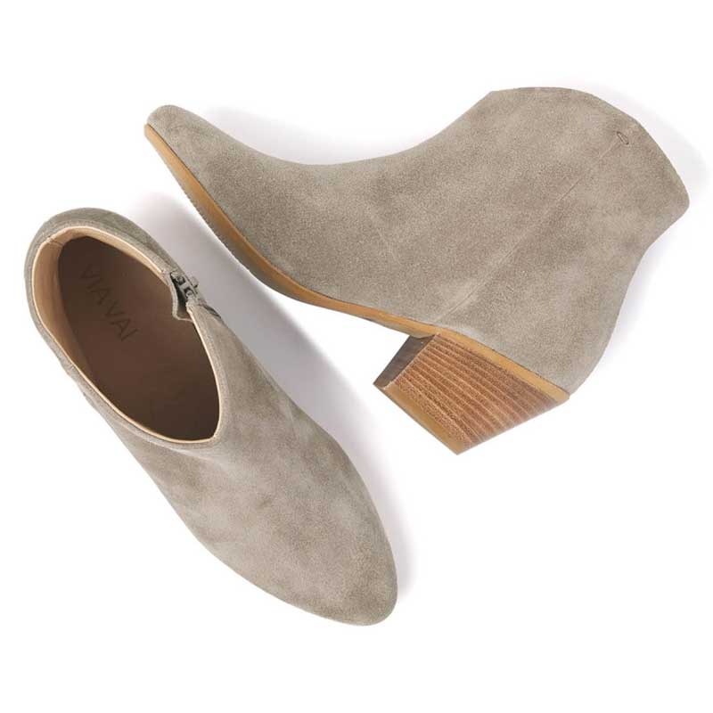 VIA VAI CLAIRE SUEDE BOOTS GRÅ