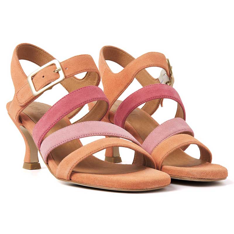 VIA VAI LARA OPEN SANDALS PEACH