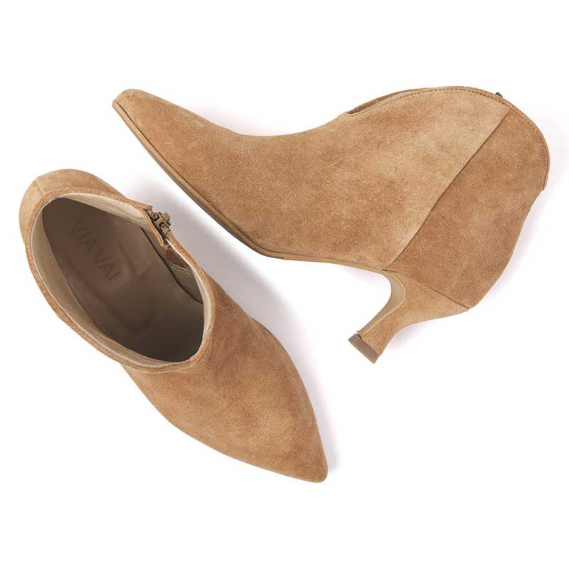 VIA VAI NOELLE SUEDE BOOTS BRUN