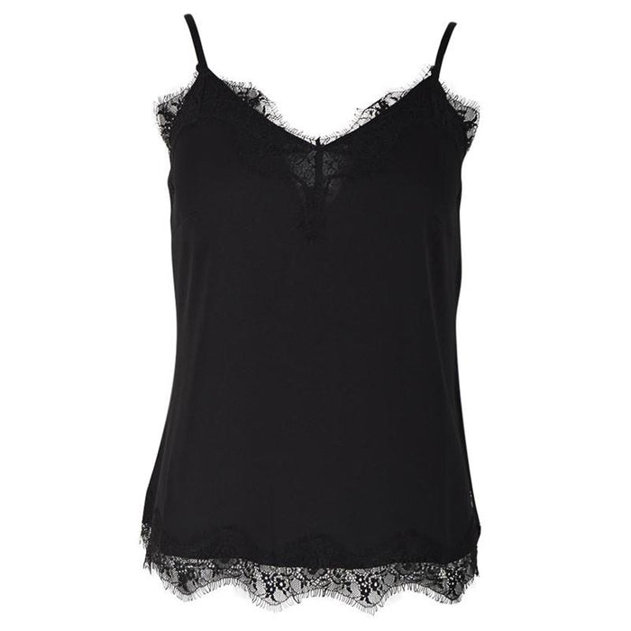 COSTER COPENHAGEN STRAP LACE TOP SORT-J BY J Fashion